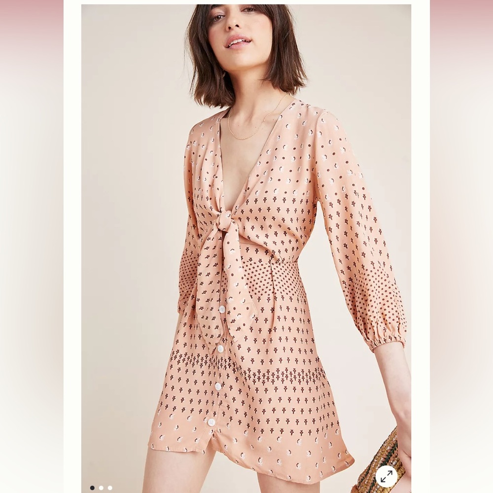 Anthropologie x Faithfull Trinidad Tunic Dress - Size Small